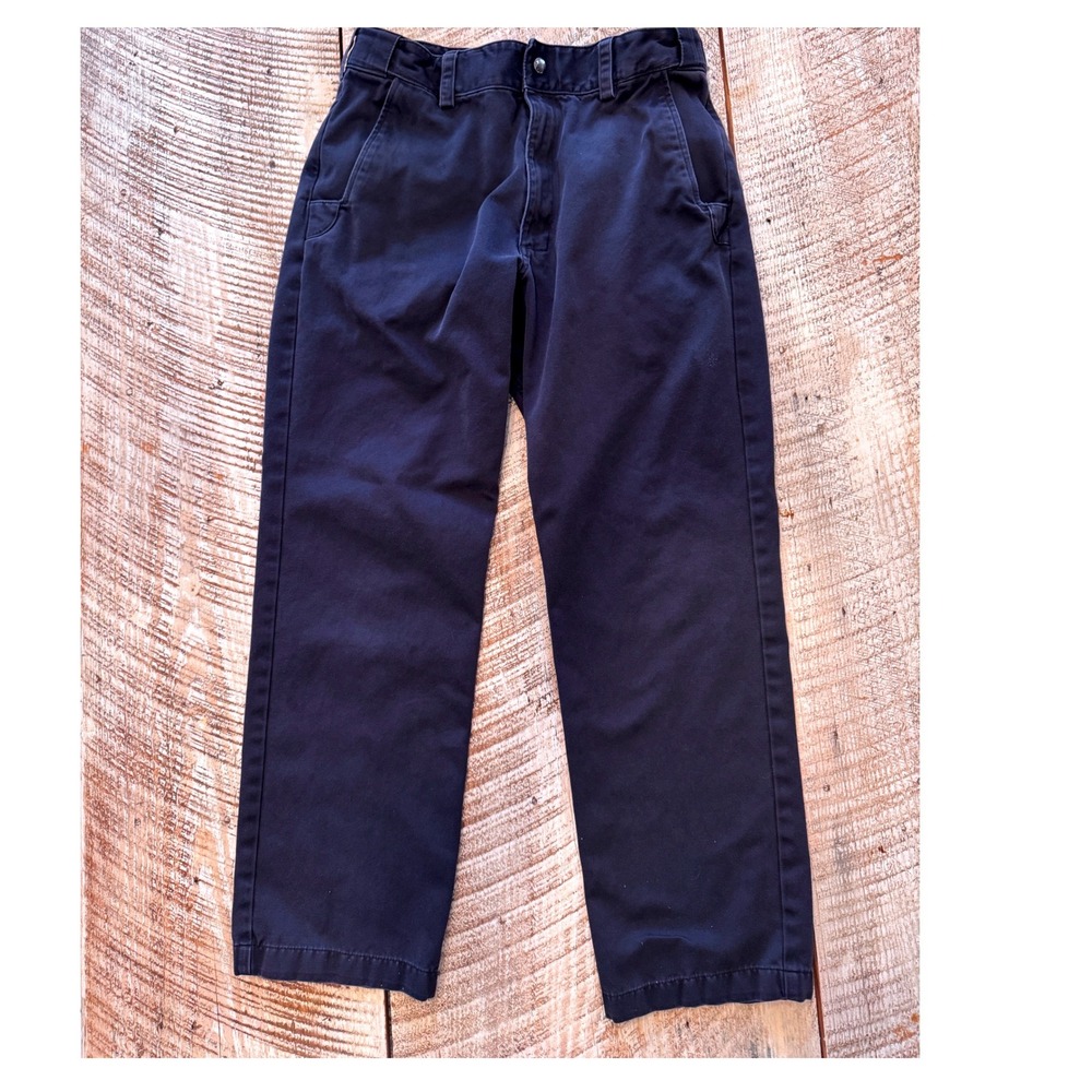 5.11 Tactical Mens Navy Blue Work Utility Pants Straight Leg Size 34x27